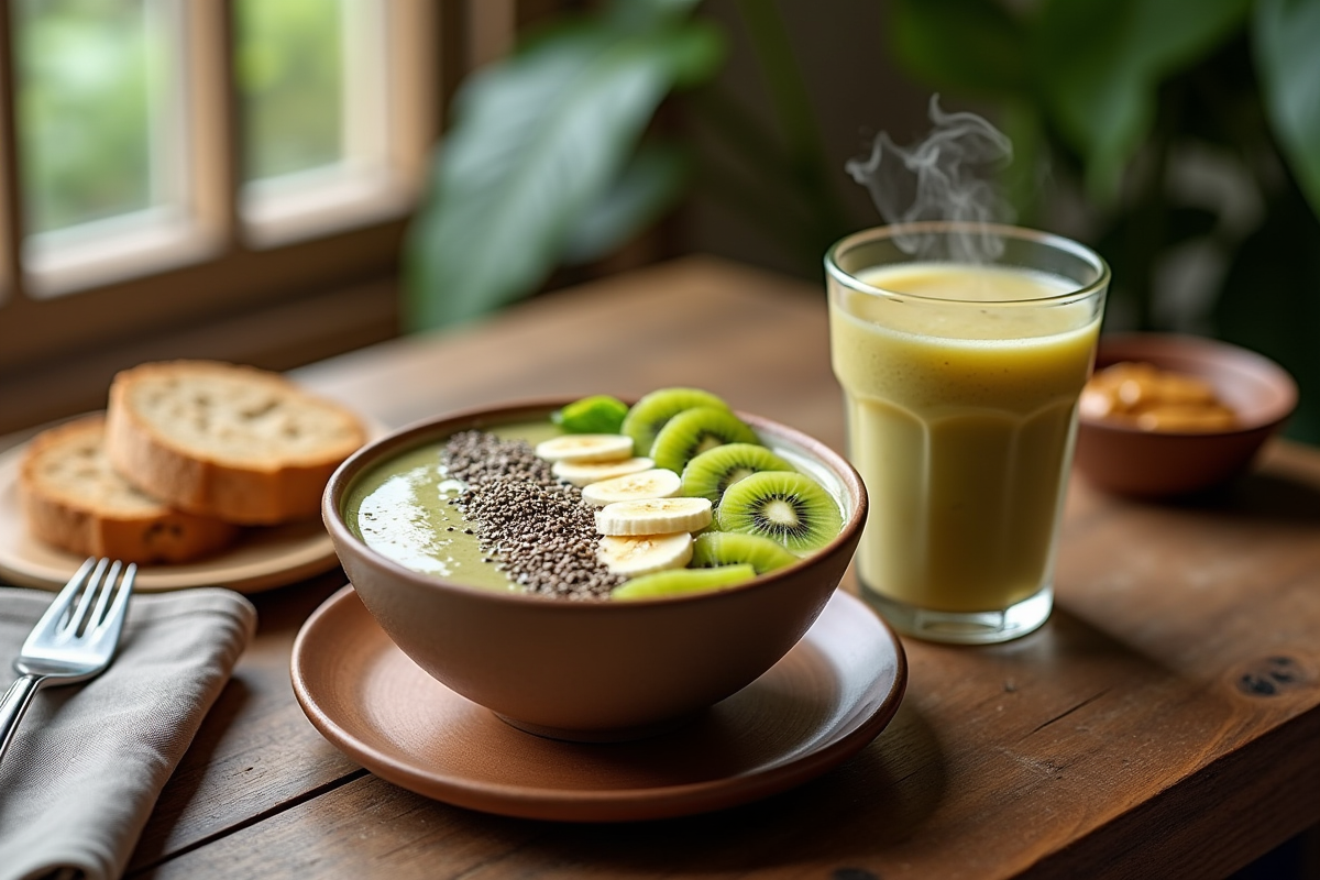 petit-déjeuner sain