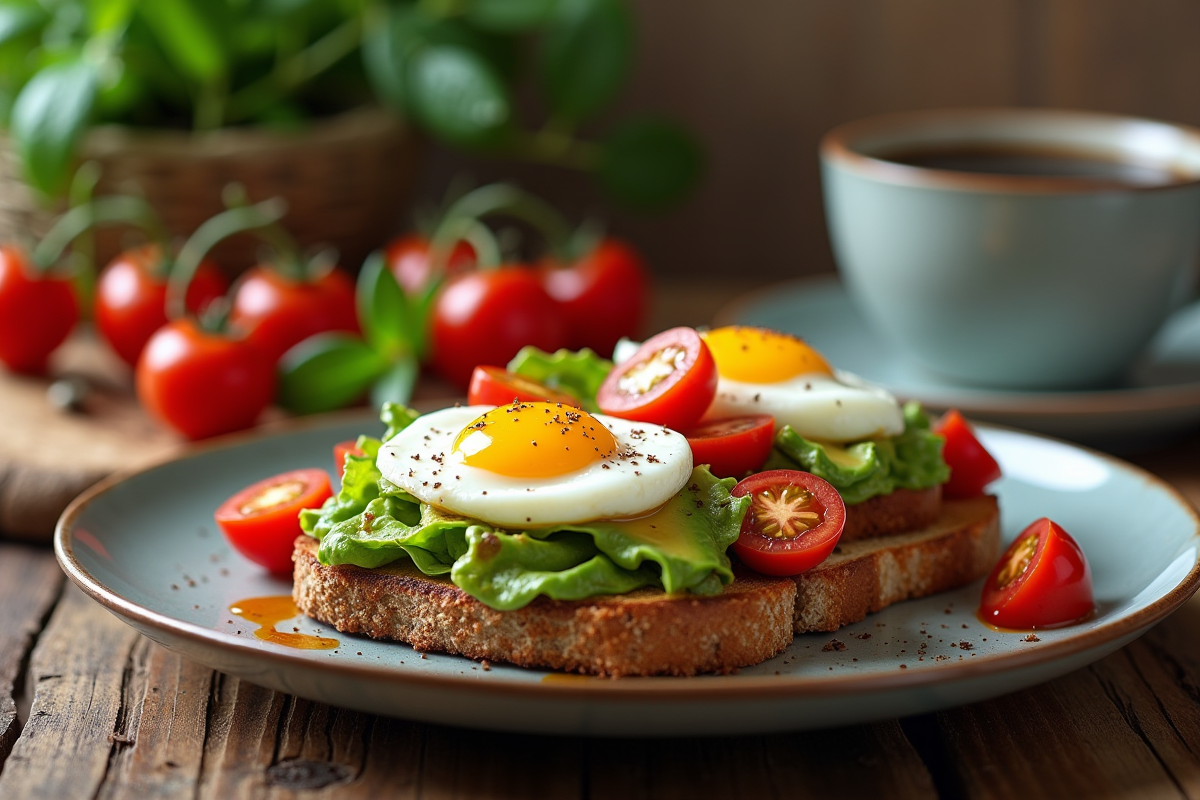 petit-déjeuner sain