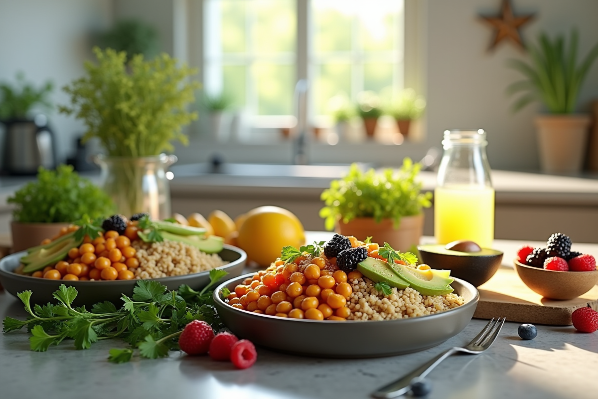 repas végétarien